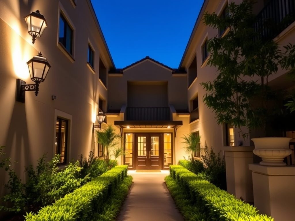 Oświetlenie wejścia do mieszkania: jak połączyć bezpieczeństwo, funkcjonalność i estetykę zewnętrznej strefy wejściowej