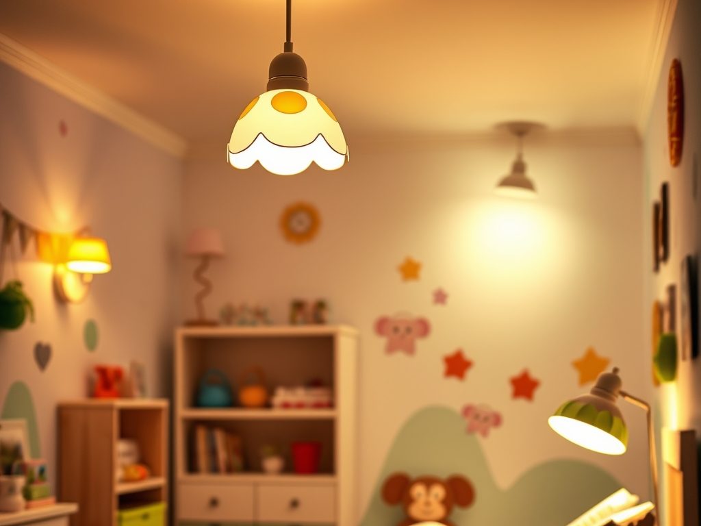 Oświetlenie do pokoju dziecka: jak połączyć bezpieczeństwo, komfort i funkcjonalność w codziennym użytkowaniu