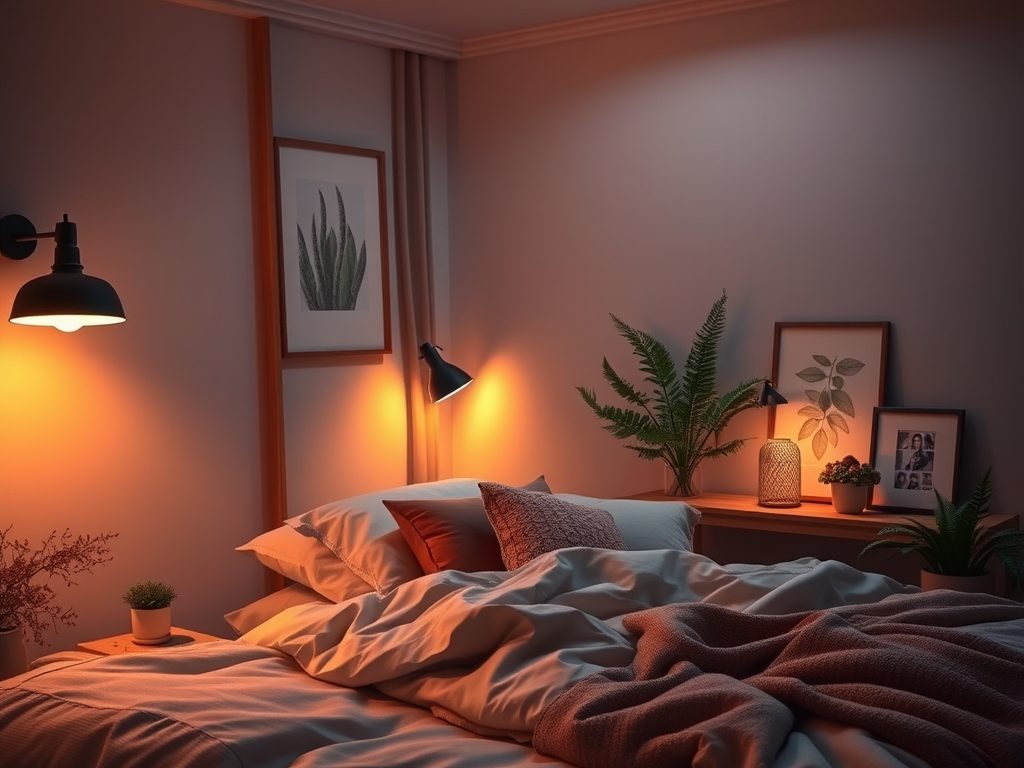 Oświetlenie sypialni do relaksu: jak stworzyć przytulną i funkcjonalną atmosferę krok po kroku