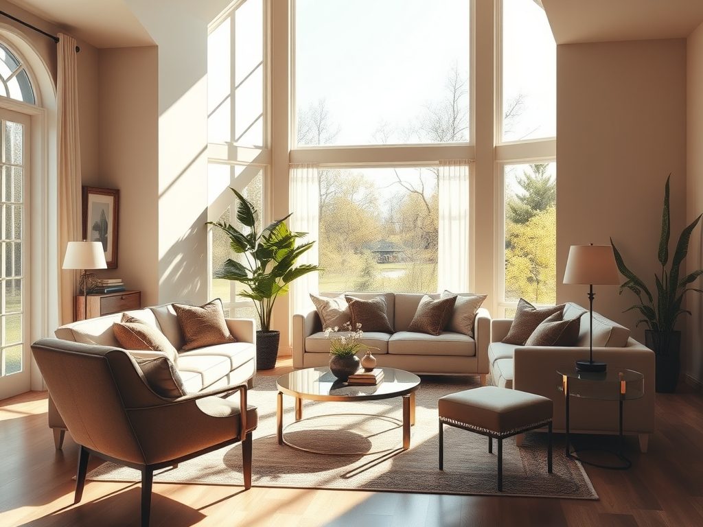 Jak układ mebli wpływa na rozmieszczenie i funkcjonalność oświetlenia w pomieszczeniu