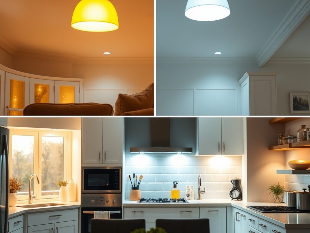 Barwa światła w kuchni: jak dobrać temperaturę i strefy dla komfortu i funkcjonalności