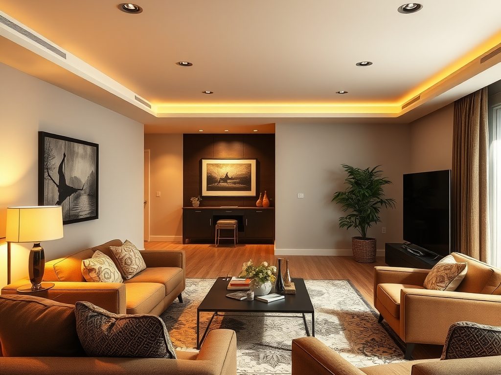 Jak ustawić światło punktowe w salonie, by łączyć funkcjonalność z atmosferą wnętrza